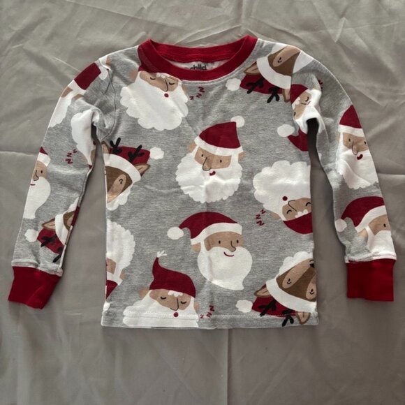 Carter’s Child of Mine Toddler 2-Piece Santa Print Pajama Set – Size 3T - Picture 4 of 6